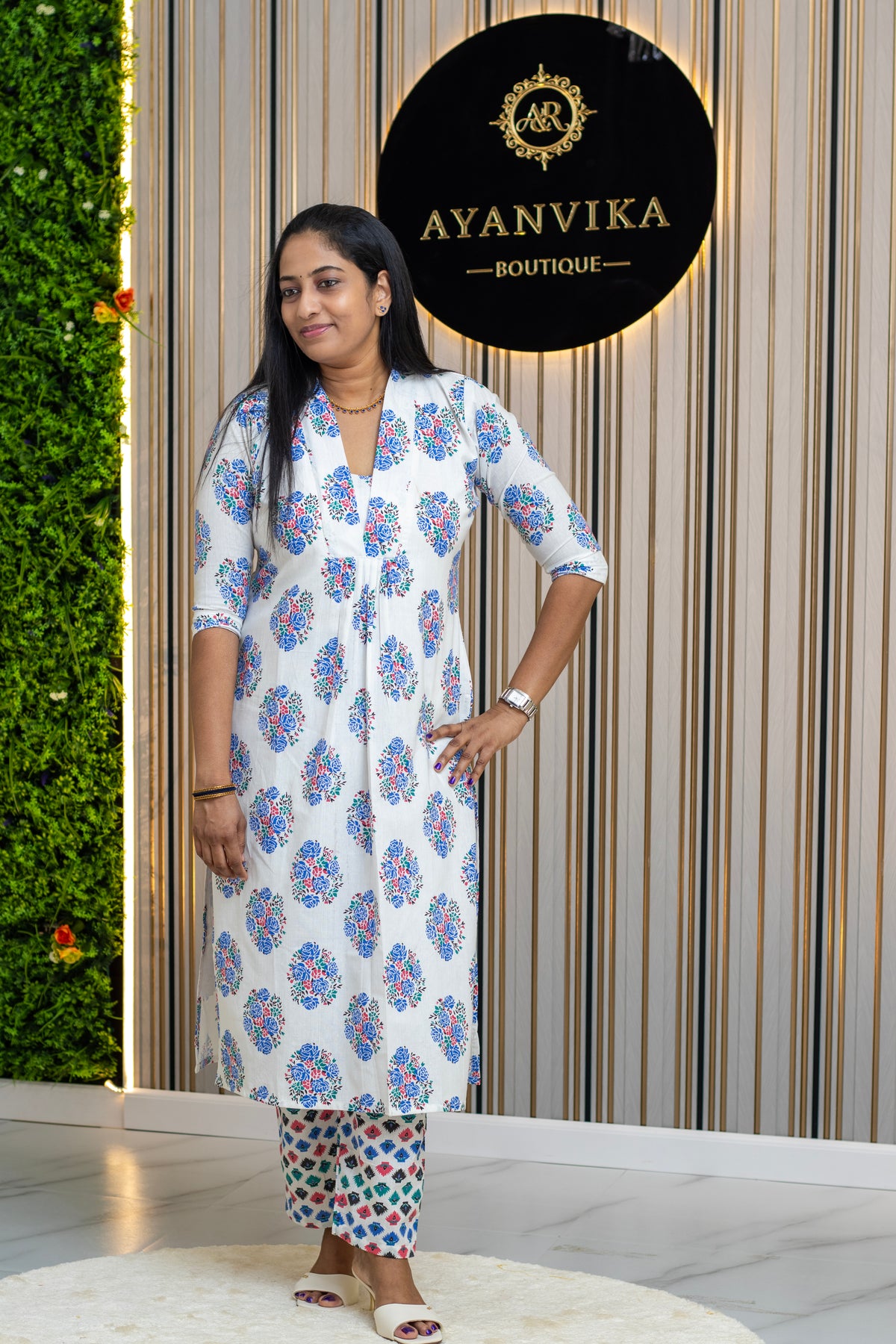 Pure Jaipur Cotton 3-Piece Set