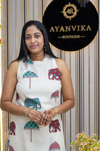 Premium Floral Fine cotton Flex Kurta & Palazzo set