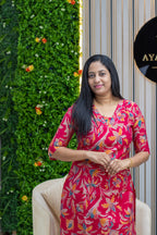 Mull Chanderi Fabric Coord set