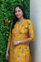 Mull Chanderi Fabric Coord set