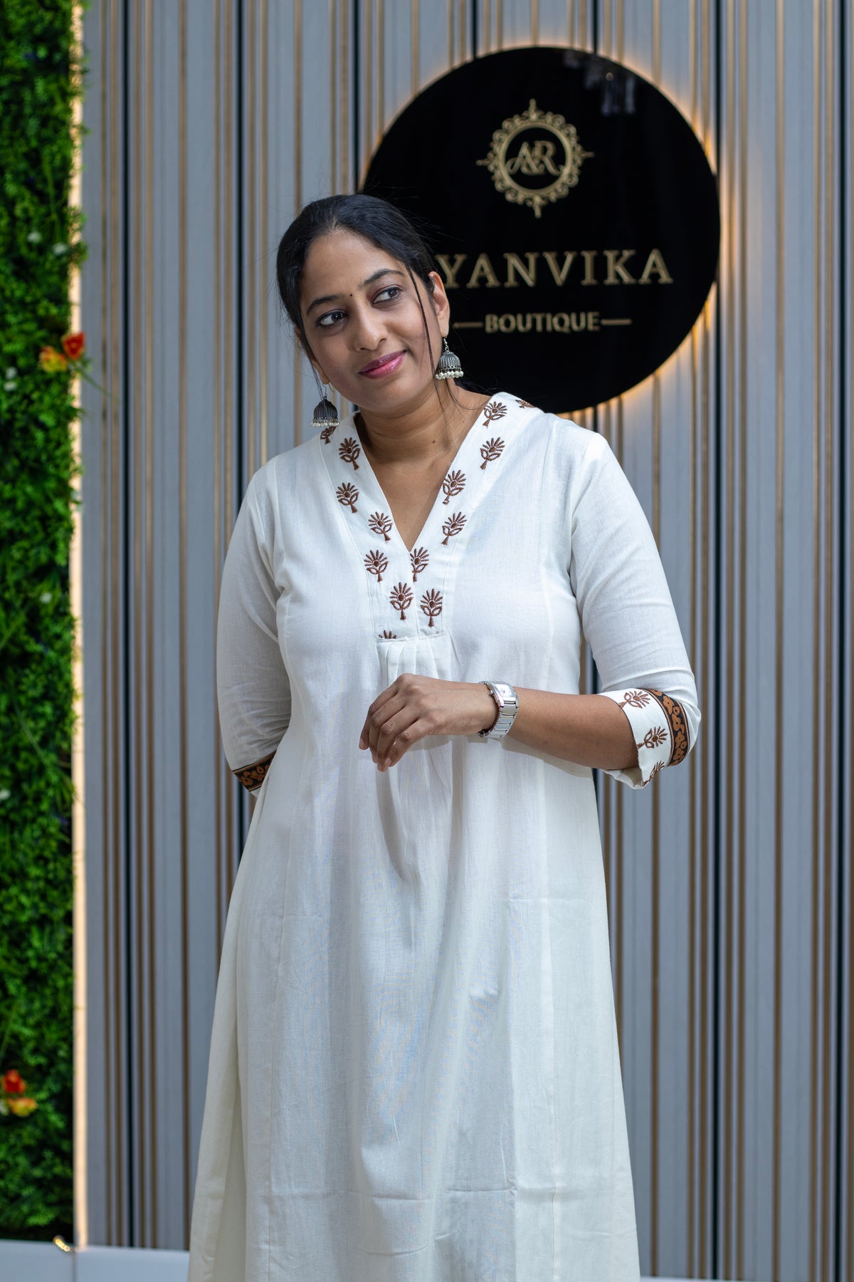 Cotton Flex Off-white Kurta
