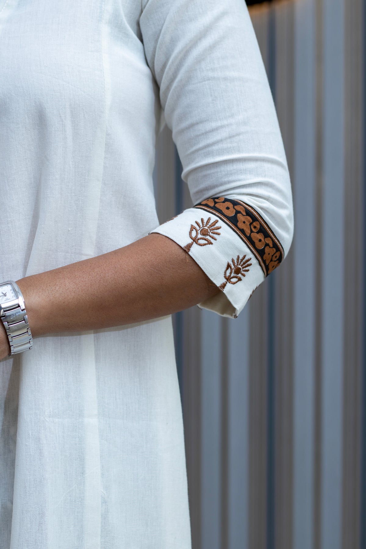 Cotton Flex Off-white Kurta