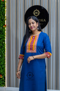 Printed Yoke Pure Cotton Co-ord set