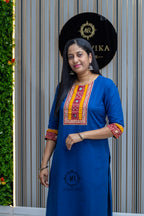 Printed Yoke Pure Cotton Co-ord set