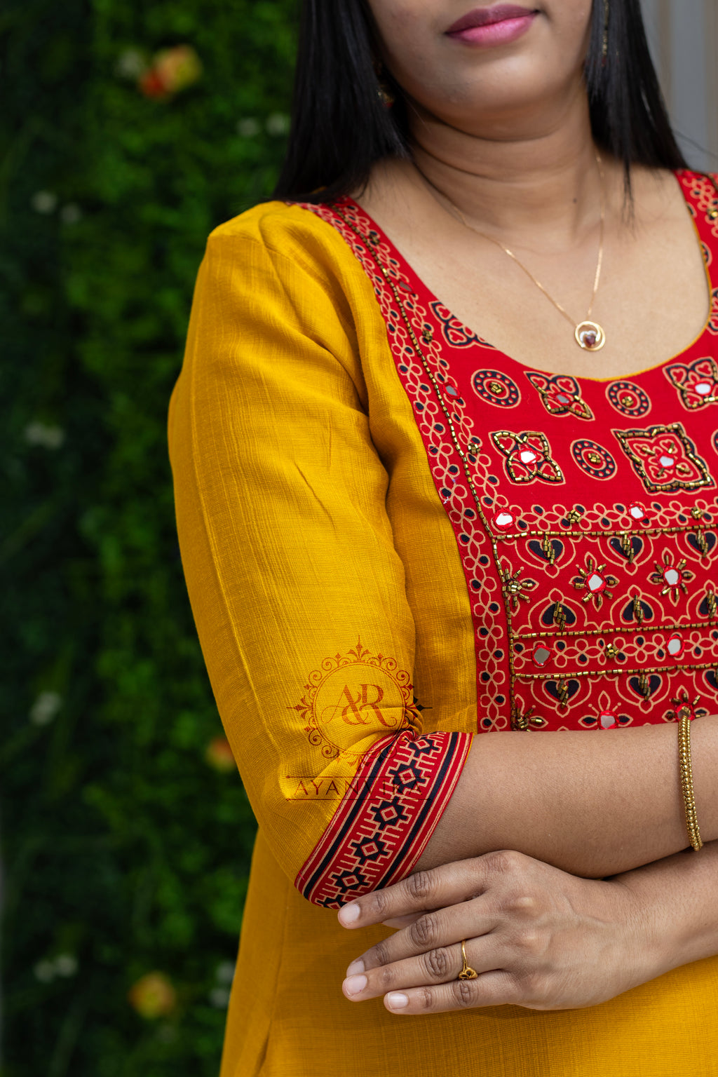 Classic Feel Ajrak Cotton Kurti