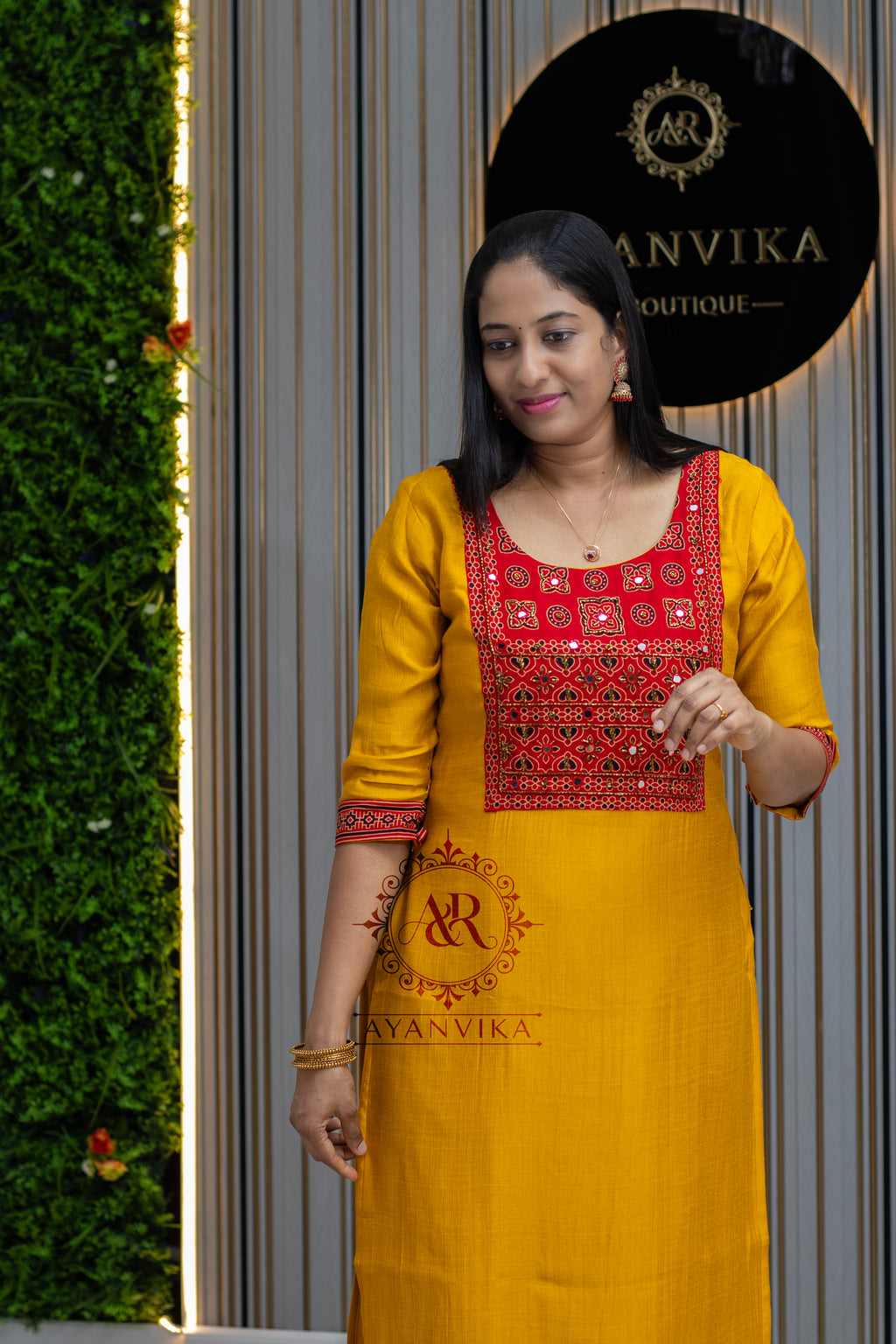 Classic Feel Ajrak Cotton Kurti