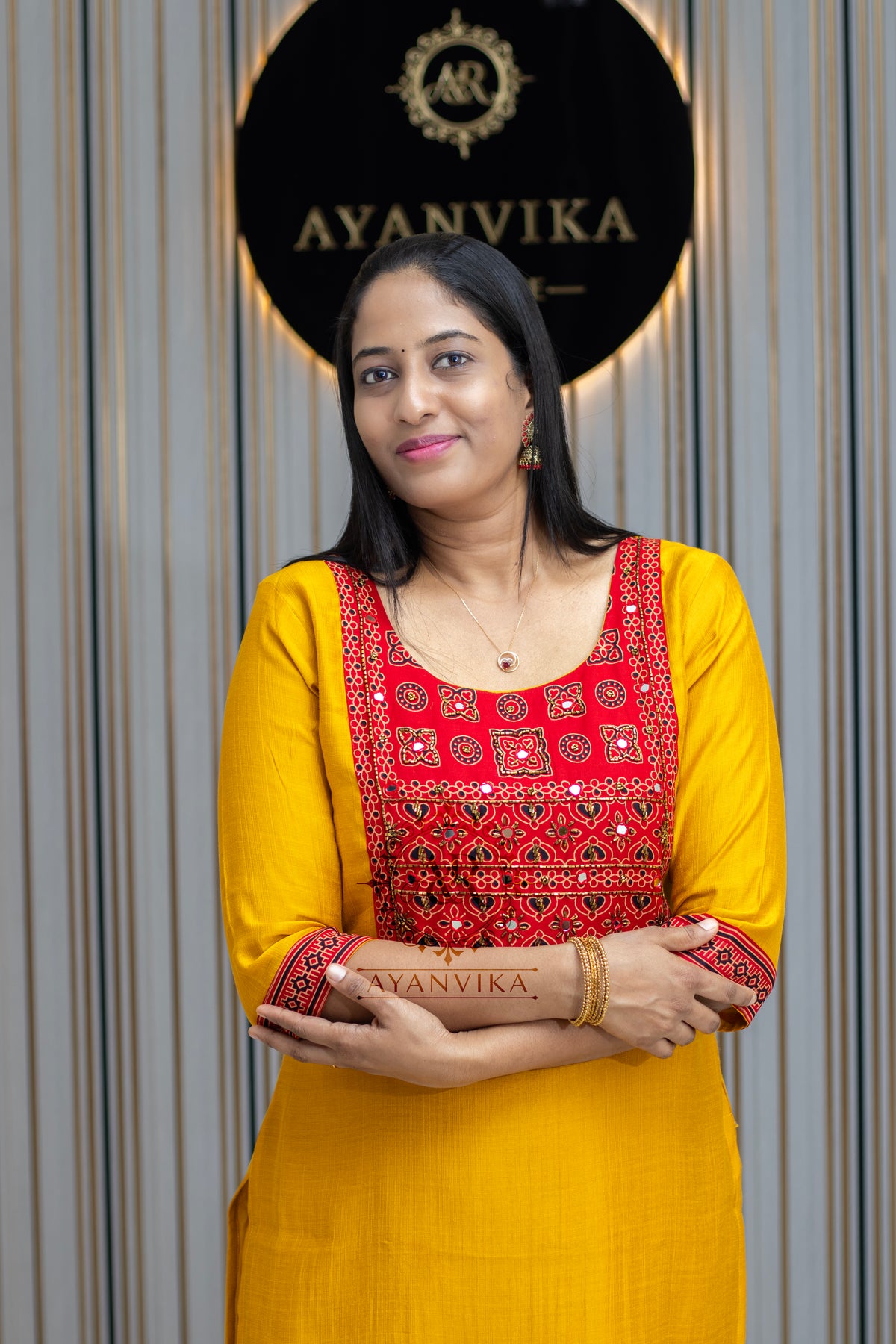 Classic Feel Ajrak Cotton Kurti
