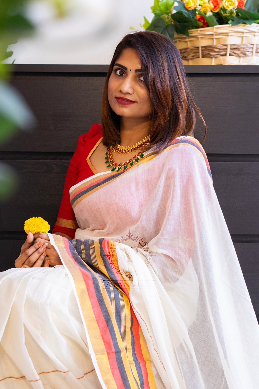 Mulmul Cotton Saree