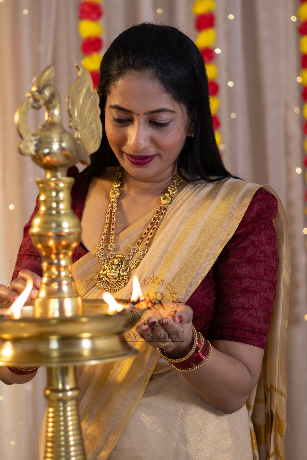 Tissue organza Saree