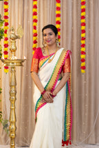 Mulmul cotton Saree