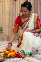 Mulmul cotton Saree