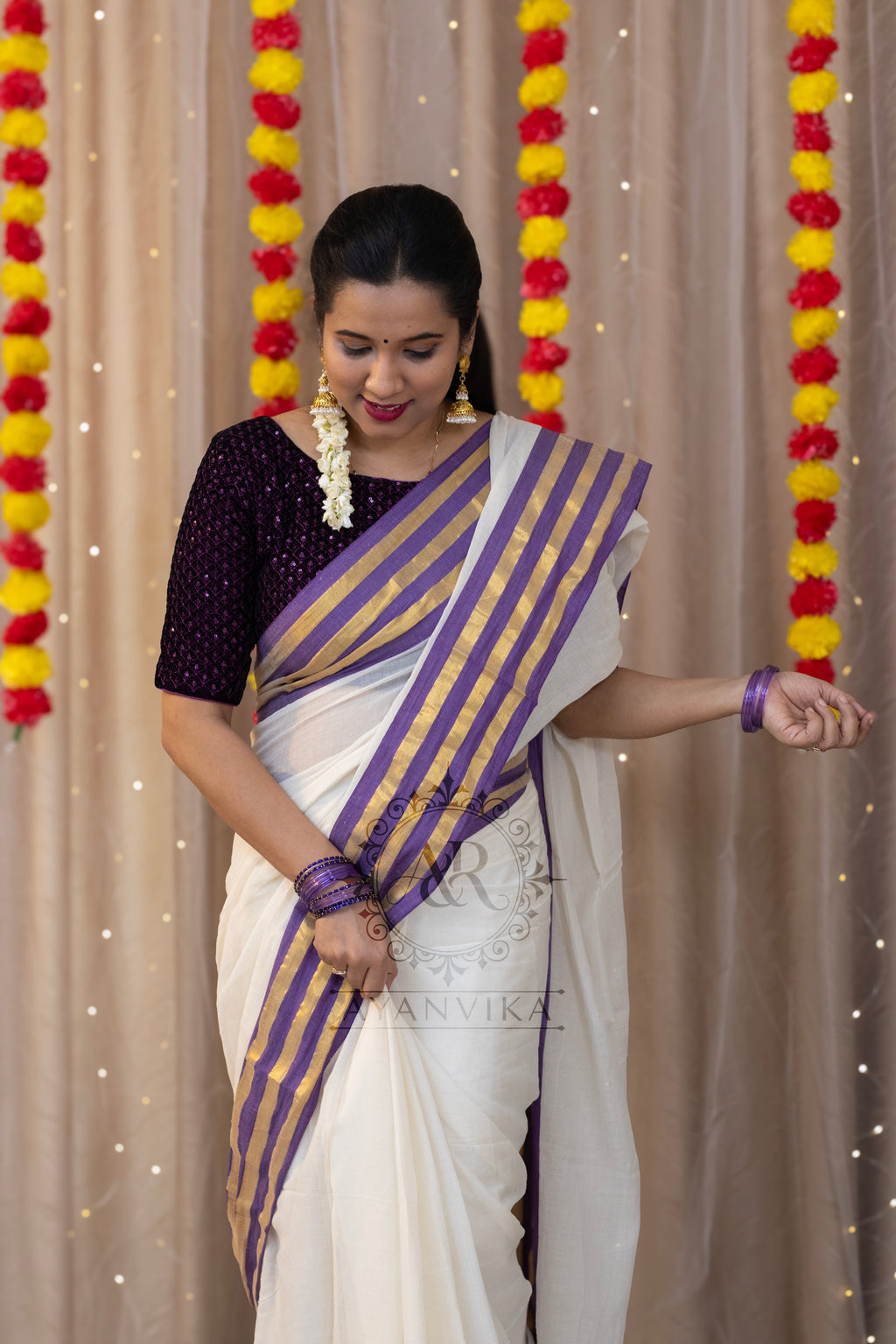 Mulmul Cotton Saree