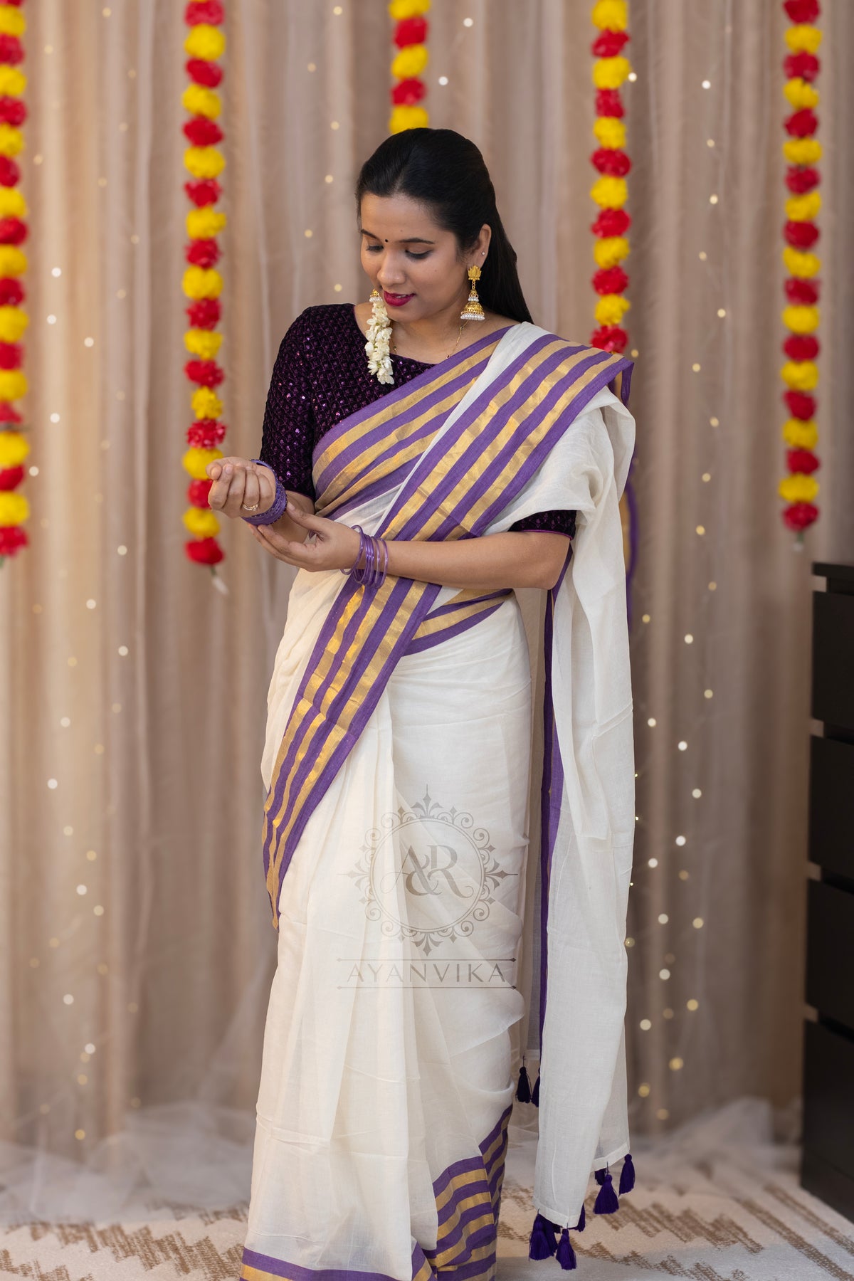 Mulmul Cotton Saree