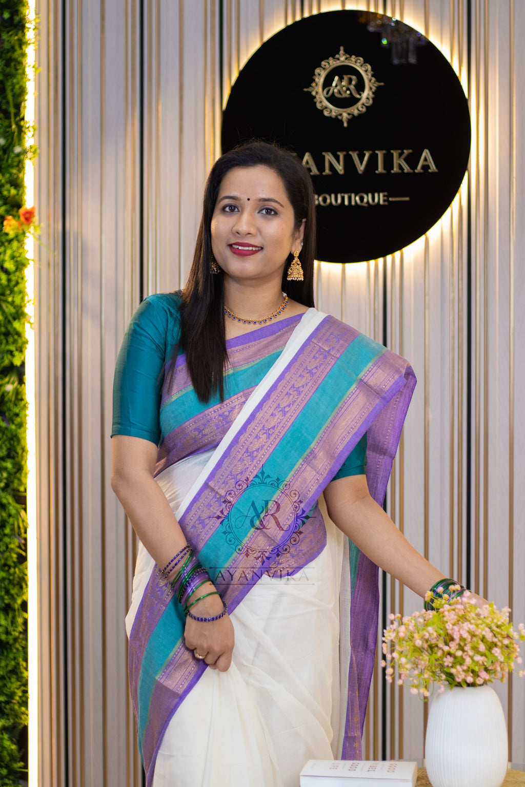 Mulmul Cotton Saree