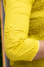 Chikankari Angrakha Pant Co-ord Set