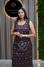 Co Ord Set With Delta Fabric