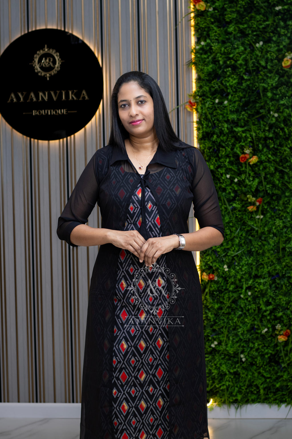 Co Ord Set With Delta Fabric