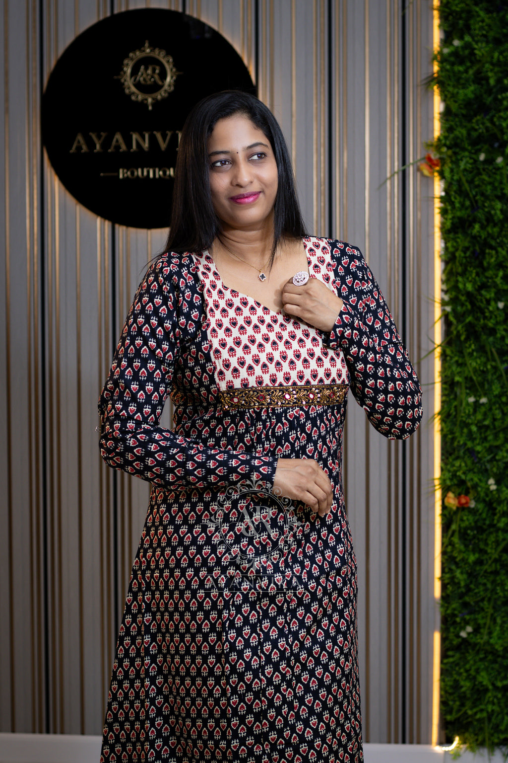 Pure Jaipur Cotton Aline Top