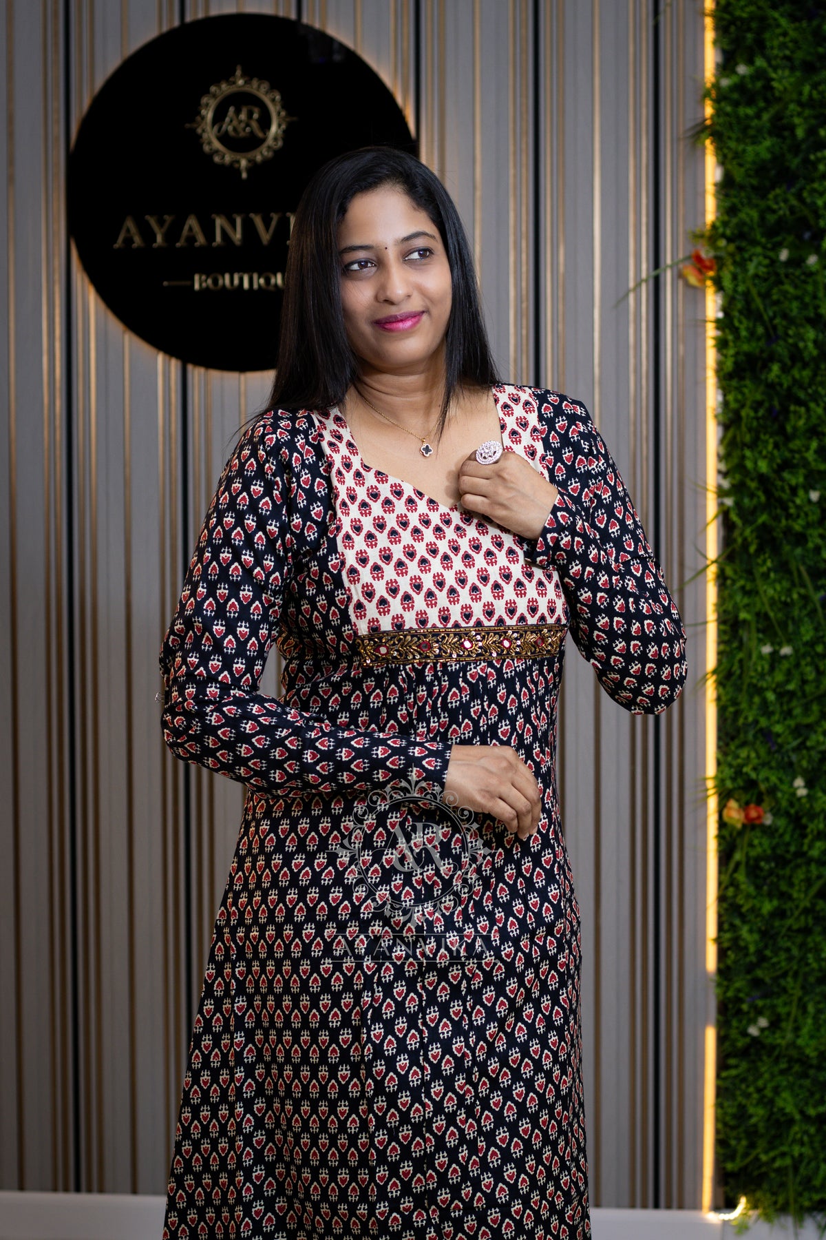 Pure Jaipur Cotton Aline Top