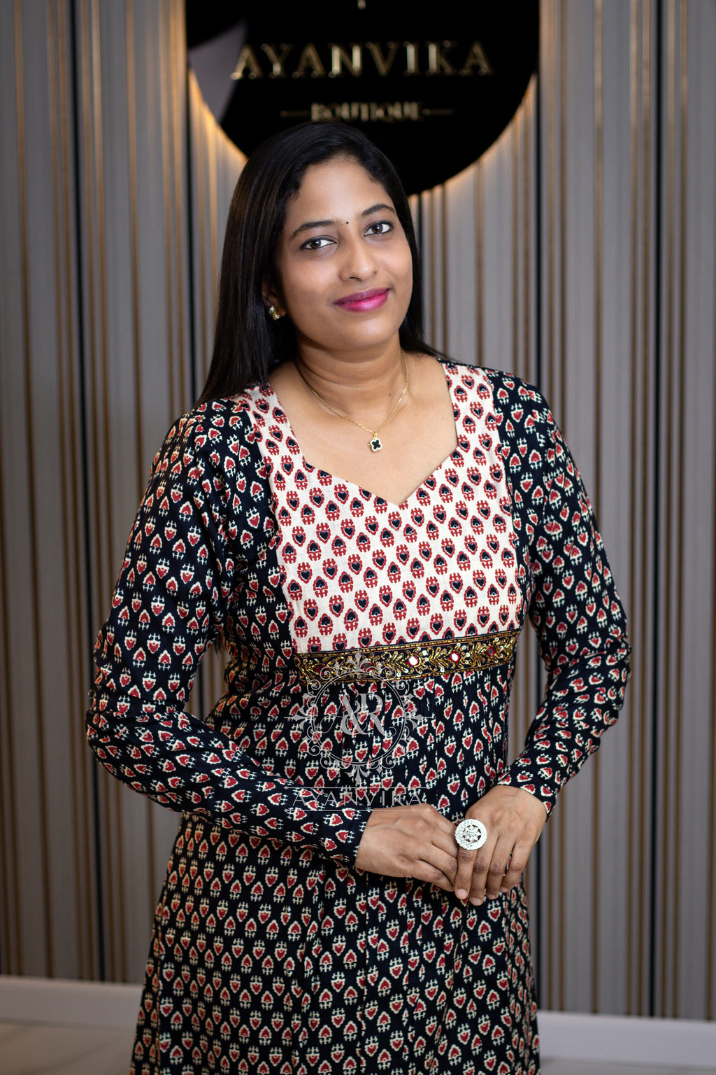 Pure Jaipur Cotton Aline Top