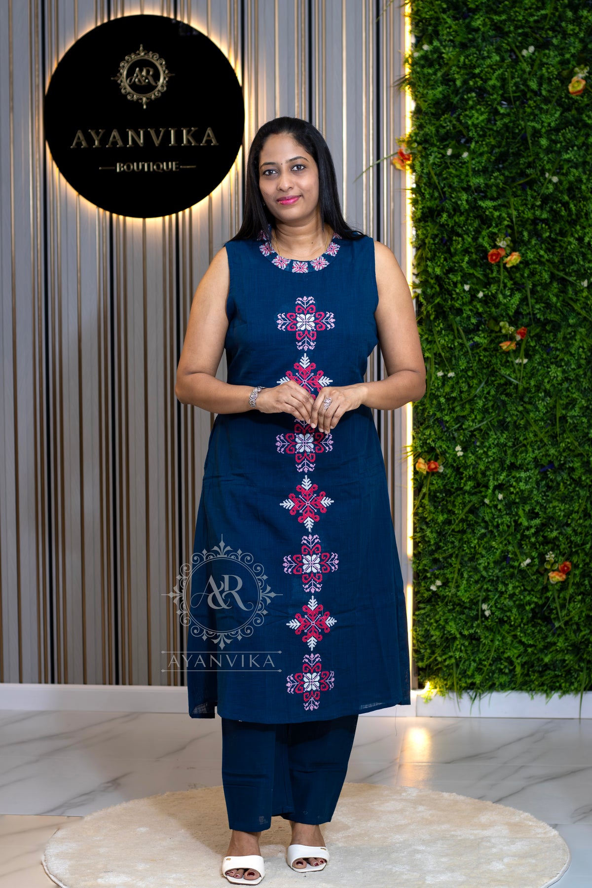 Handloom Aline Cotton Co-ord set