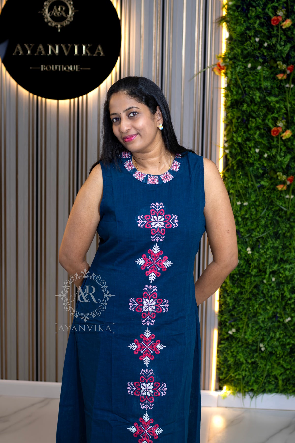 Handloom Aline Cotton Co-ord set