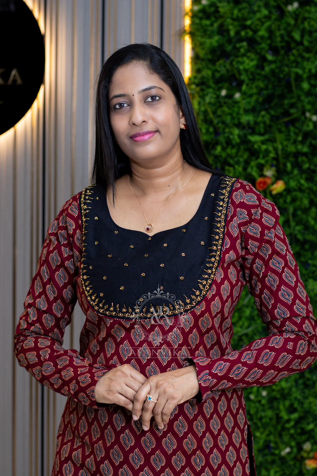 Classic Feel Ajrak Cotton Kurti