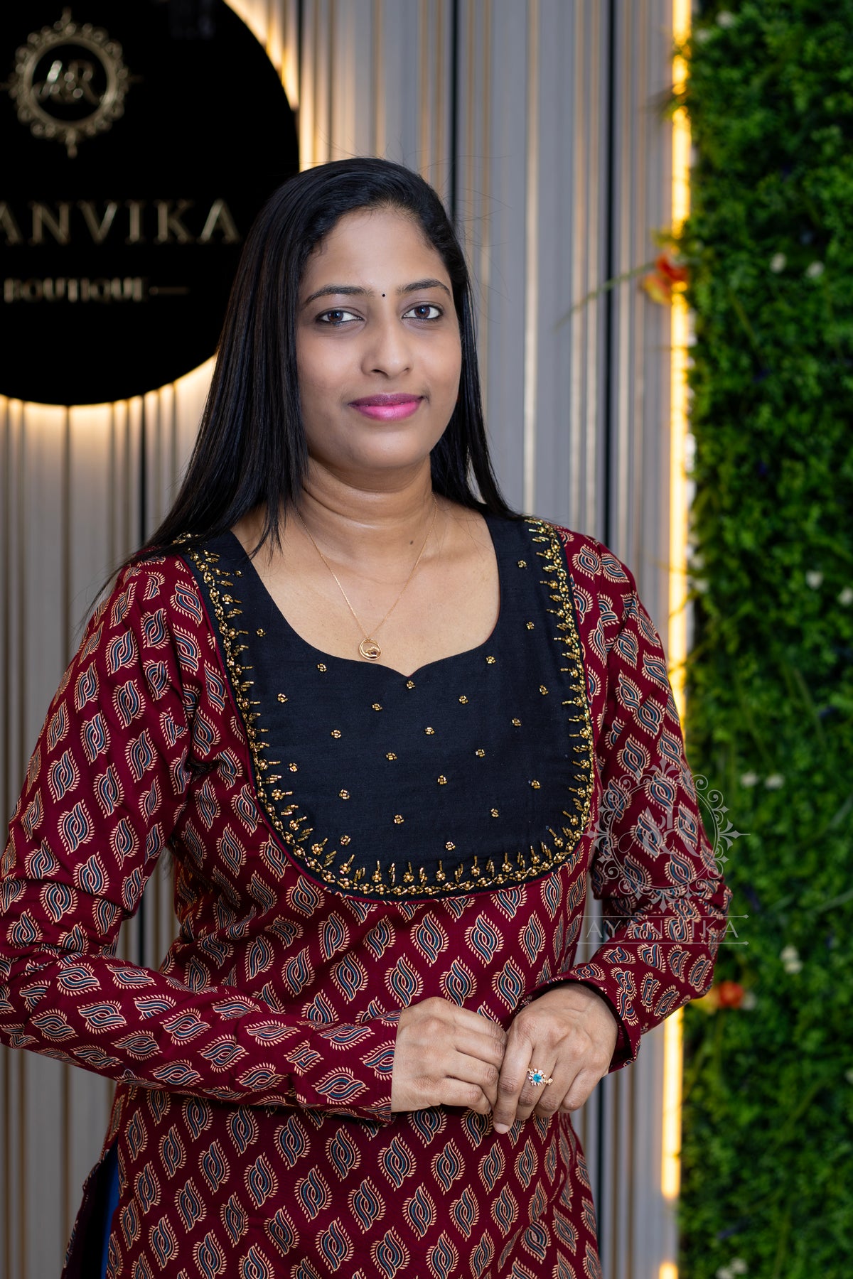 Classic Feel Ajrak Cotton Kurti