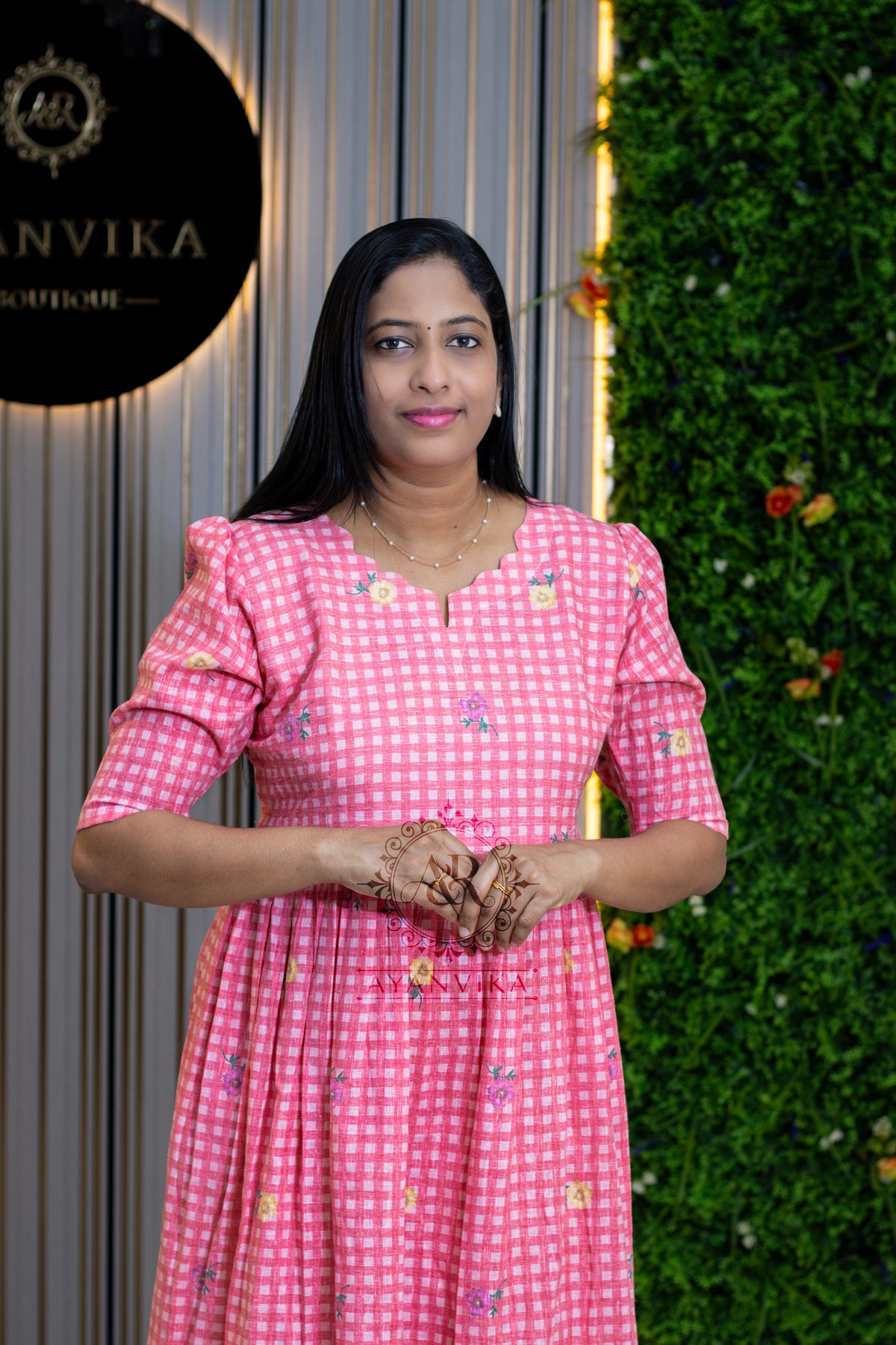 Premium Linen Cotton Frock