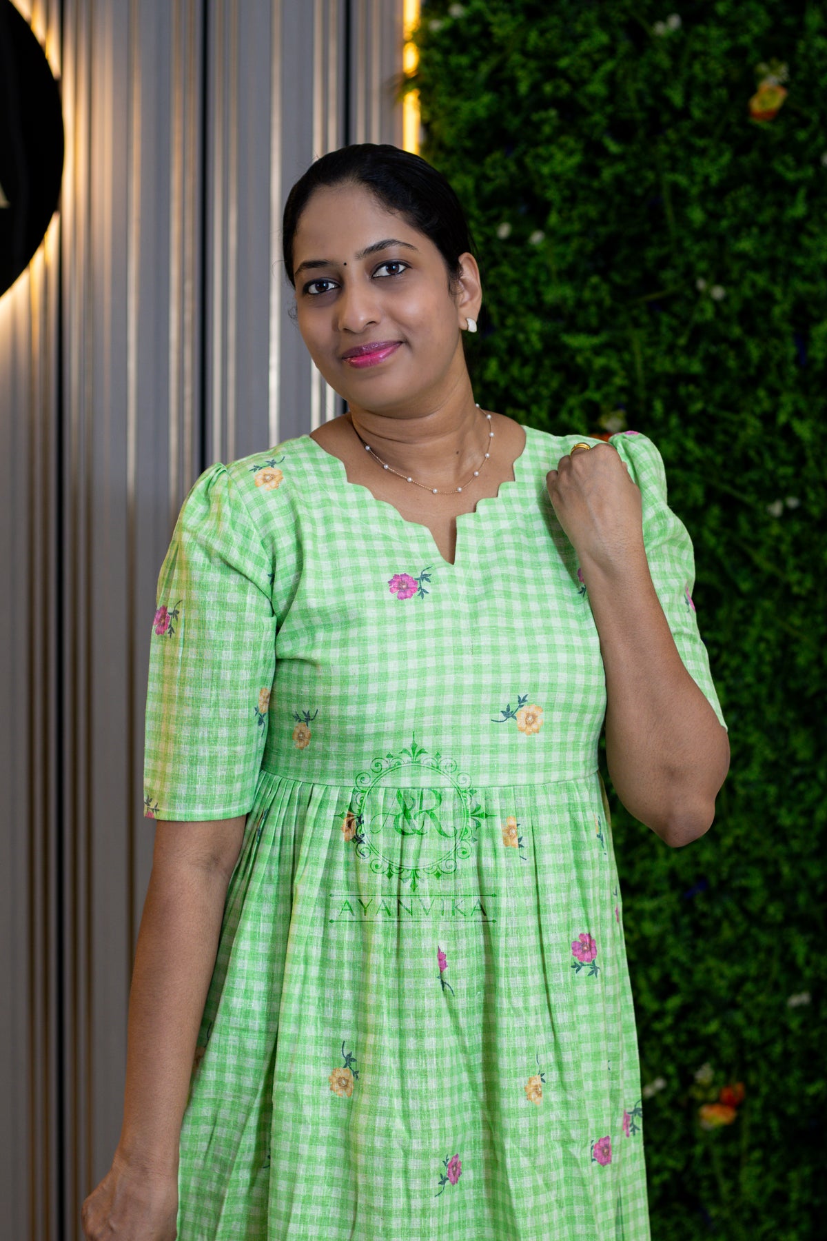 Premium Linen Cotton Frock
