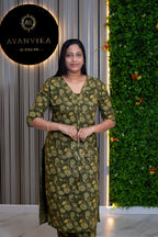 Ajrak Cotton Co-ord Set