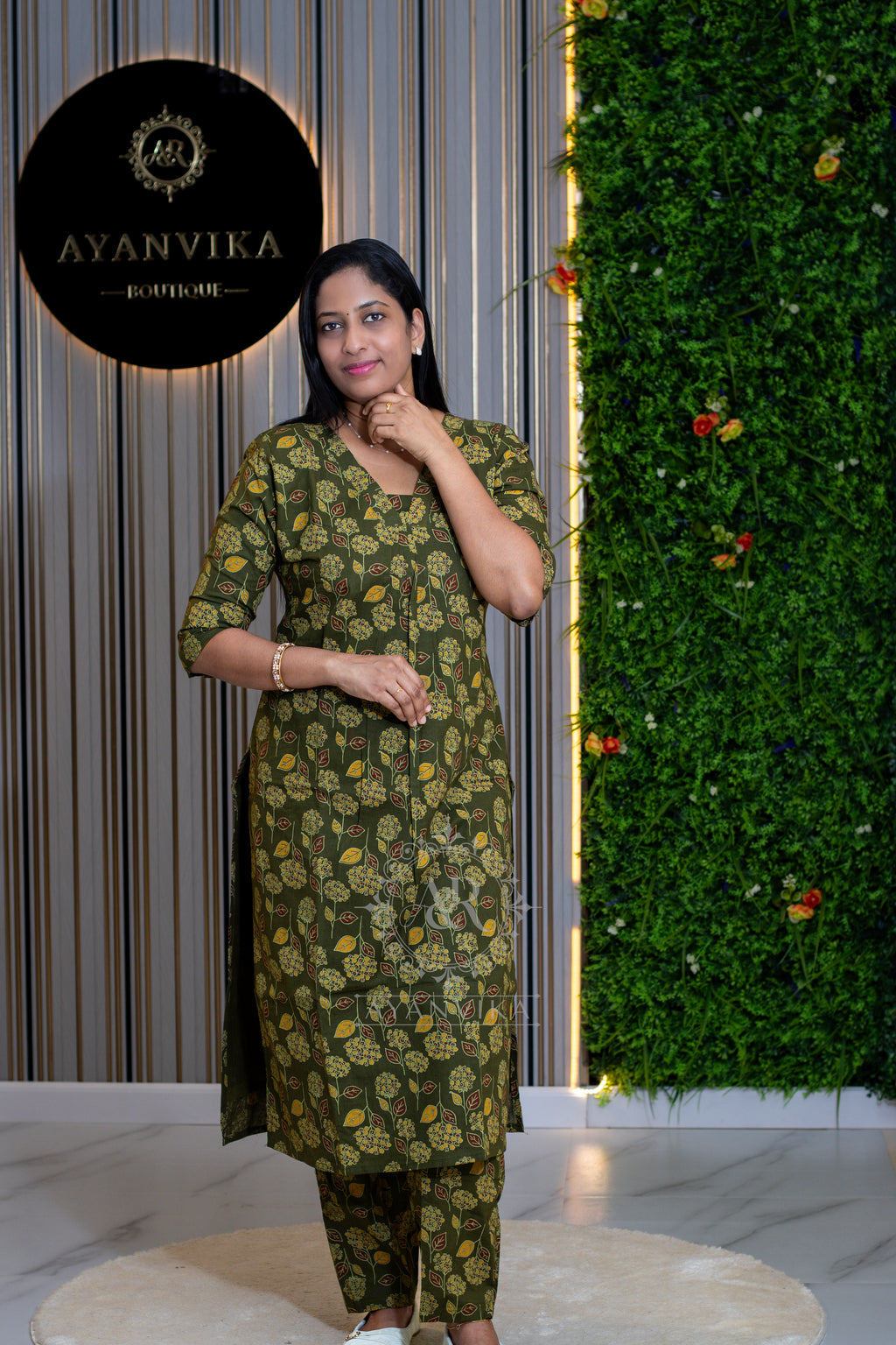 Ajrak Cotton Co-ord Set