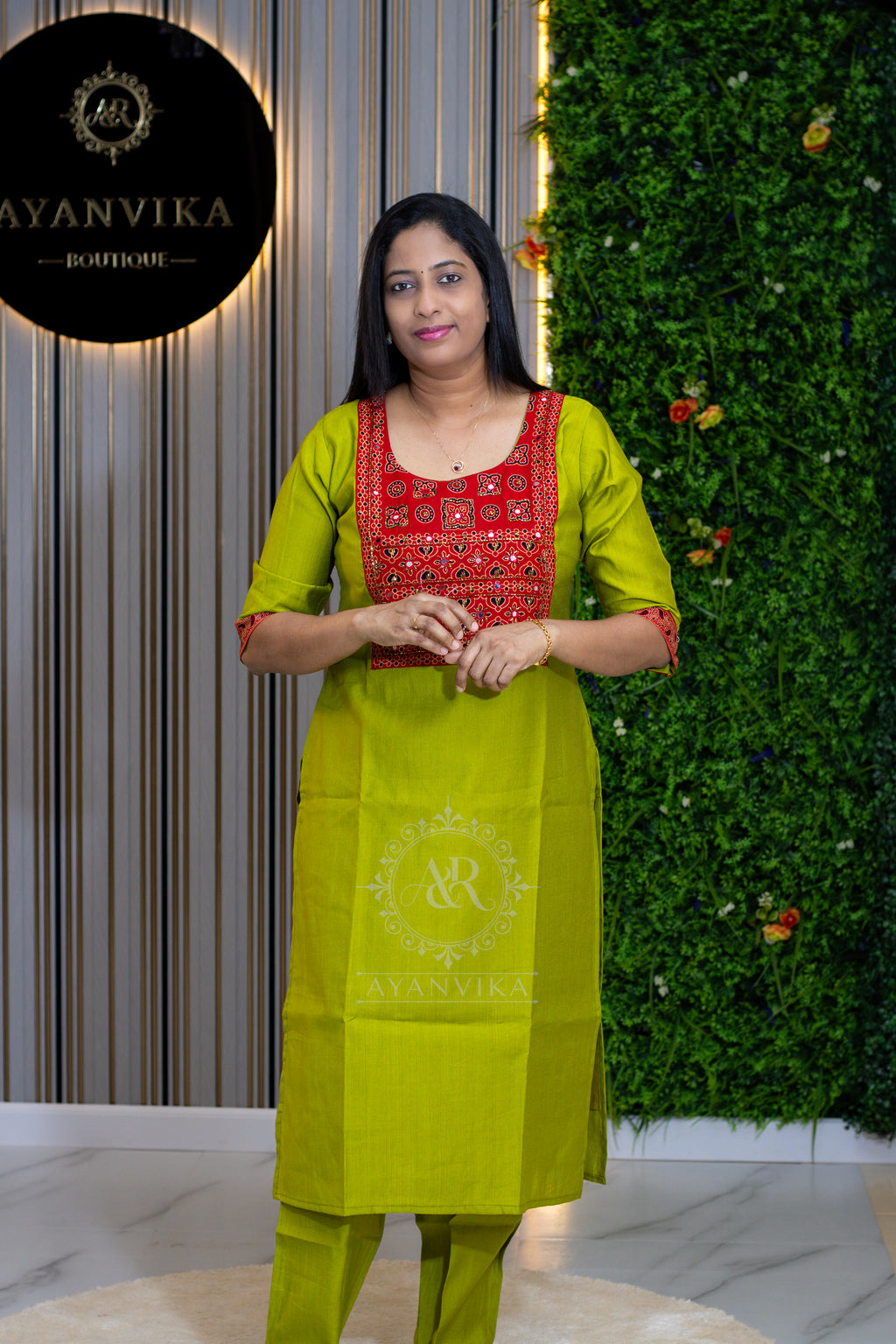 Classic Feel Ajrak Cotton Kurti